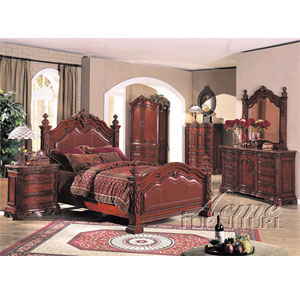 Renaissance Bedroom Set 6674/77/80 (A)