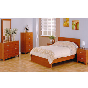 Bed Room Set 6702Q/F 6703/06/04/05 CB/LCH (E&S)