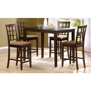 Cardiff 5-Pc Pack Counter Height Dining Set 6848 (A)