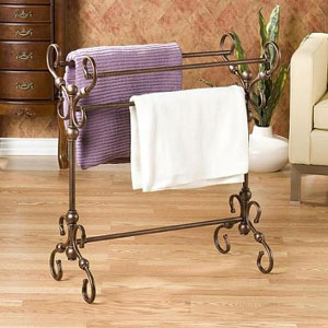 Antique Bronze Finish Quilt and Blanket Rack 6884(OFS)