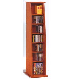 Oak Finish CD Rack 700013 (CO)