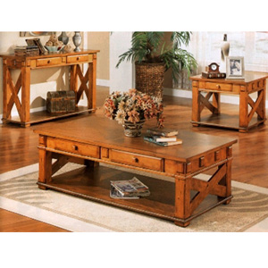 Oak Finish Occasional Tables 70004_(CO)
