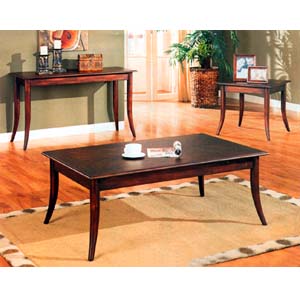 Walnut Finish Coffee Table 700088 (CO)