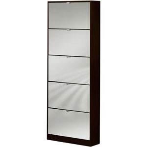 Tvilum Springfield Shoe Cabinet Coffee 7005220(WFS)