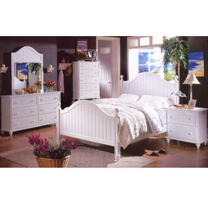 White Finish Bedroom Set CM7013_ (IEM)