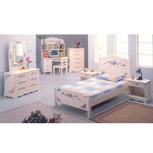5-Piece Twin Size Bedroom Set 7117 (IEM)