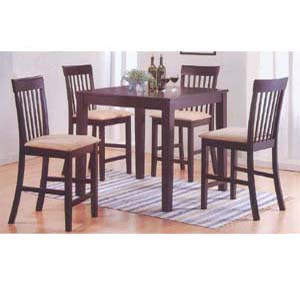 Miranda 5-Pc Counter Height Dinette Set 7314 (A)