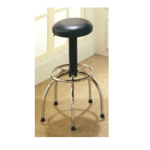 Black Stool Of Adjustable Height 7424 (CO)