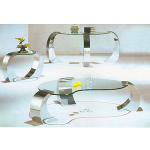Glass Top Occasional Tables 757_ (A)