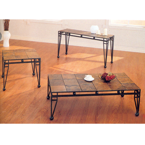 3-Pc Coffee And End Table Set 7637 (CO)