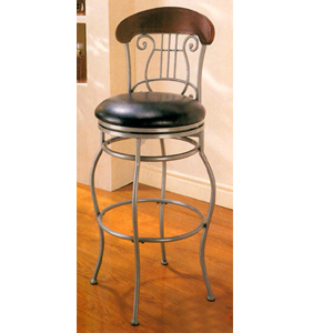 29 Metal Bar Stool With Wood Back Rest 7651 (CO)