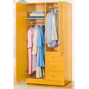 2 Door Wardrobe With Drawers 7802_ (ABC)