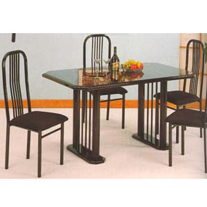 5-Pc  Marble Dining Set 78_(WD)