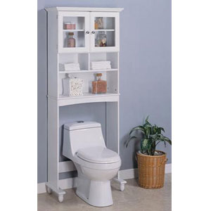 White Bathroom Cabinet 800094(CO)