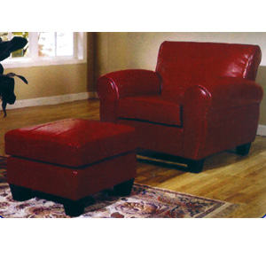 Sofa Arm Chair With Ottoman 8001_ (PJ)