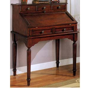 Solid Wood Secretary Desk 800371 (CO)