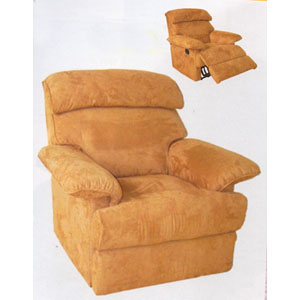 Charlotte Microfiber Fabric Recliner Chair 8124 (A)