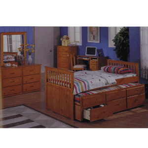 Montana II Captain Trundle Bed CM-7031 (IEM)