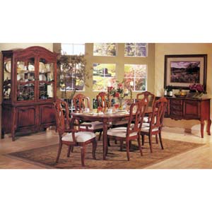 7-Piece French Country Cherry Finish Dinette Set 8740 (A)