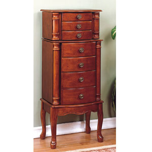 Classic Cherry Jewelry Armoire 881-315 (PWFS)