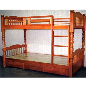 Solid Wood 3 In. Bunk Bed 8870 (CG)