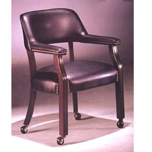 Captians Chair With Wheels 8917 (A)