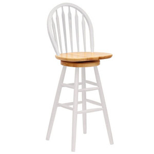 Solid Wood Basics Swivel Bar Stool 89624_(WFFS)