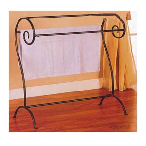 Black Finish Towel/Quilt Rack 900069 (CO)