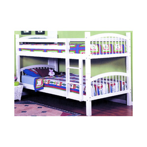 Twin/Twin White Bunkbed 9016(LN)