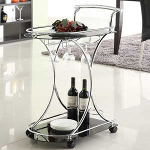 Contemporary Serving Cart 91002(COFS)