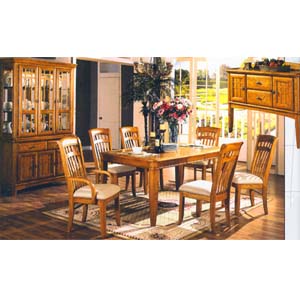 Fairview 7- Piece Dining Set 920-401/701/721 (WD)