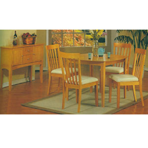 Maple Finish Dining Table 9240 (A)