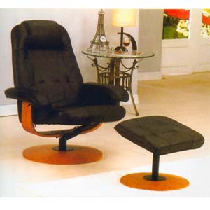 Swivel Recliner & Ottoman 9301 (ML)