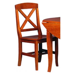 X Back Dining Chair 9372N122-02-AS (LN)