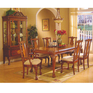 Marquetry Dining Table 953-44 (WD)