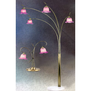 Colorful Tulip Overhead Sofa Lamp 9678_(TOP)