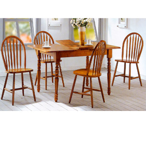 5 Pc. Spiced Oak Dining Set 9880/9814 (WD)