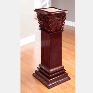Square Marble Top Plant Stand  A4040 (YL)