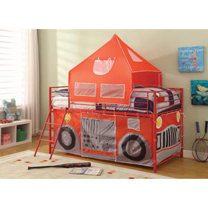 Fire Engine Bed Loft Bed AOAS1155(WFFS)