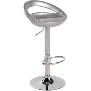 Swizzle Silver Bar Stool BS-TW-SWZL SV(OFS)