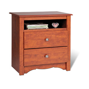 Tall 2-Drawer Nightstand DC-2428_ (PP)