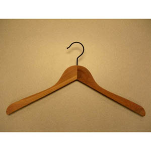 Cedar Concave Coat Hanger  CDV8925 (PM)