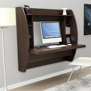 Floating Desk with Storage _EHW-0200-1 (PPFS)