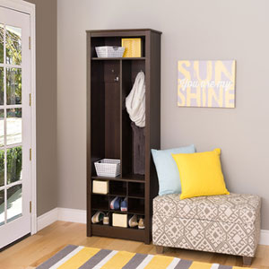 Space-saving Entryway Organizer with Shoe Storage ESOH-0010-