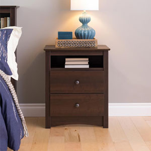 Tall 2-drawer Night Stand E-2428-ELL(OFS)