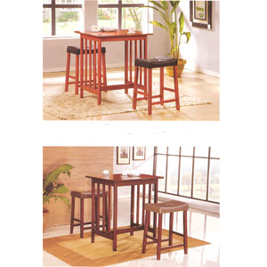 Solid Wood 3-Pcs Breakfast Set F5808(TMC)