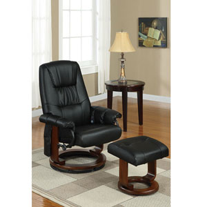 2-Pc Bonded Leather Massage Recliner Set F708_(PX)