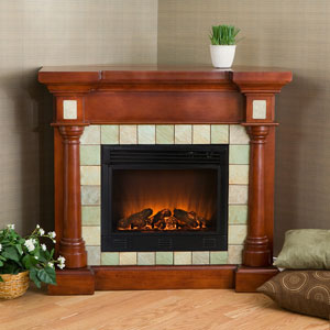 Carrington Faux Slate Electric Fireplace FA8755E (SEIFS)