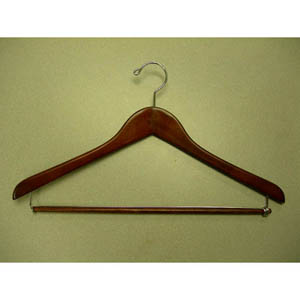 Gemini-concave suit hanger w/lock bar GMC8819 (PM)