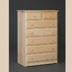 Riverdale Beveled Edge With Seven Drawer Chest GV8017-P(GC)